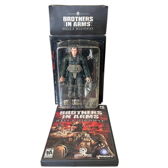 Brothers in Arms Hell's Highway Limited Edition (PC-DVD-2008) Pre-owned - Picture 13 of 13